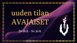 Uuden tilan avajaiset 28.-30.8.